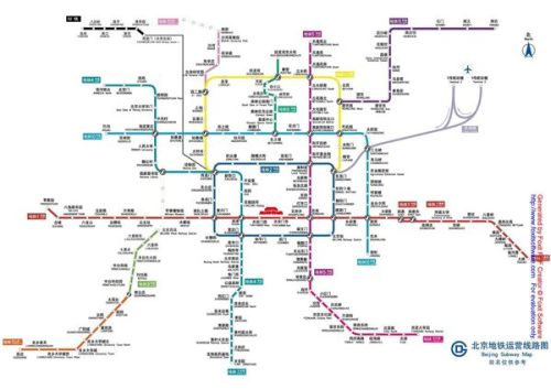北京地铁最新线路图详解与步骤指南